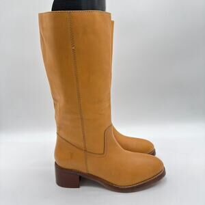 Frye Camryn Tall Pull On Genuine Leather Boots FR42040-BANA NWOB Western 9.5